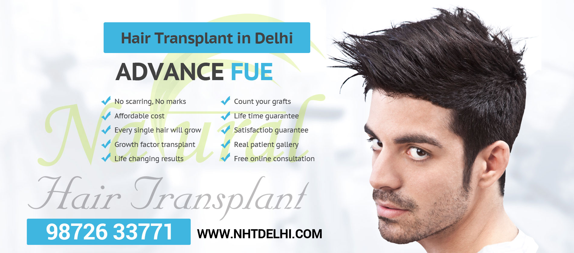   Natural Hair Transplant Delhi
